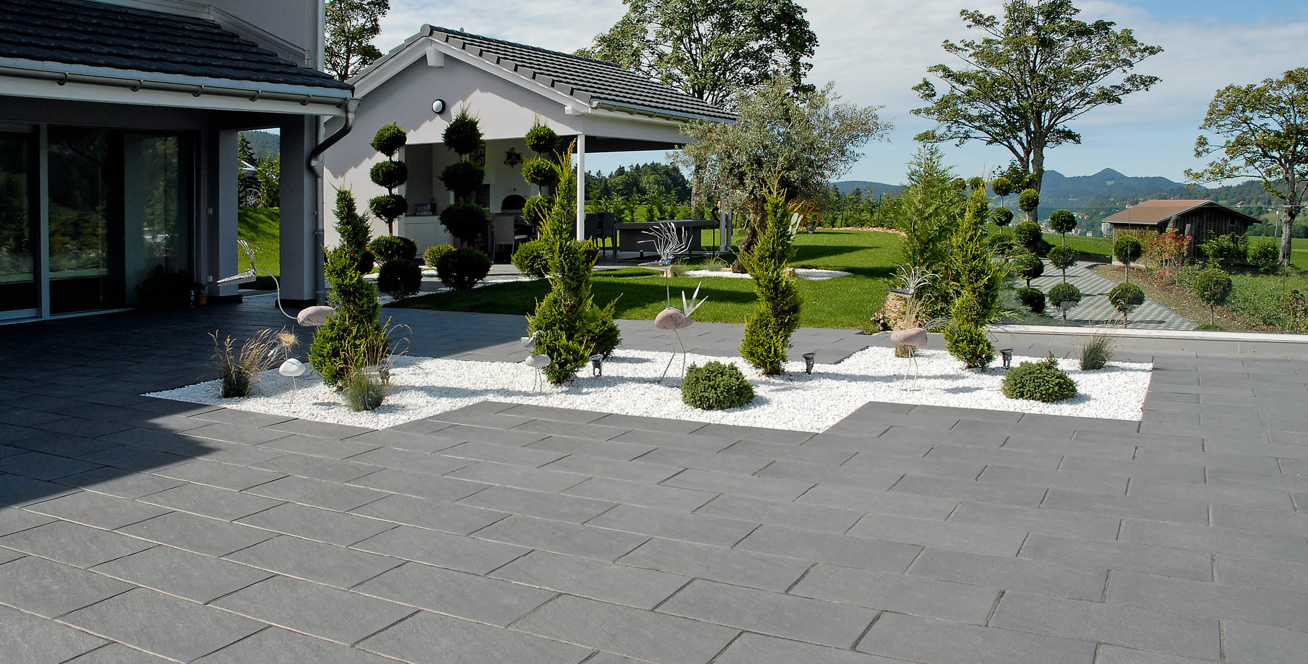 Terrassenpflaster Montiano für den Garten- & Landschaftsbau bei Schwarz & Sohn