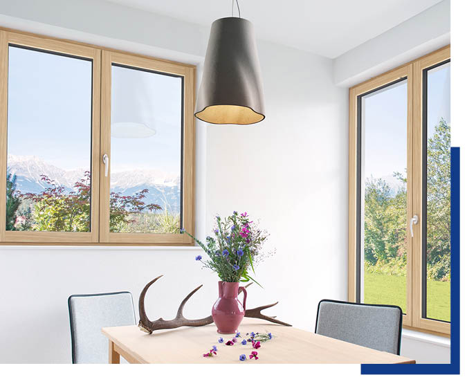 Fenster aus Holz bei Schwarz & Sohn