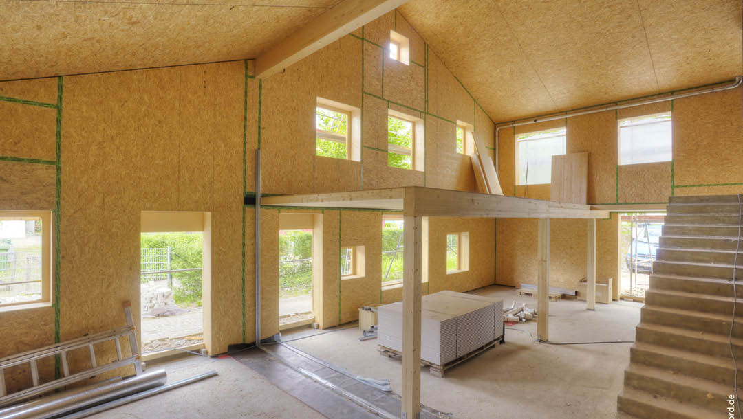 Grobspanplatten für den Innenausbau bei Schwarz & Sohn
