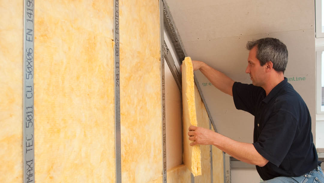 Dämmung für den Innenausbau bei Schwarz & Sohn