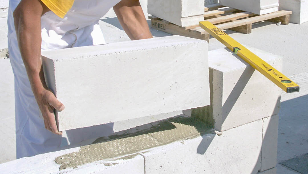 Verbundsteinmauer für den Rohbau und Hochbau bei Schwarz & Sohn